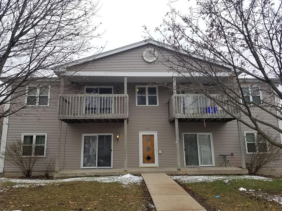 front of building (unit is upper left)