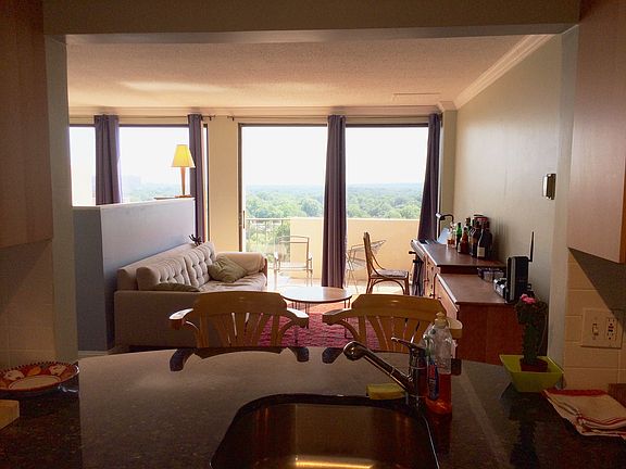 View from inside the kitchen