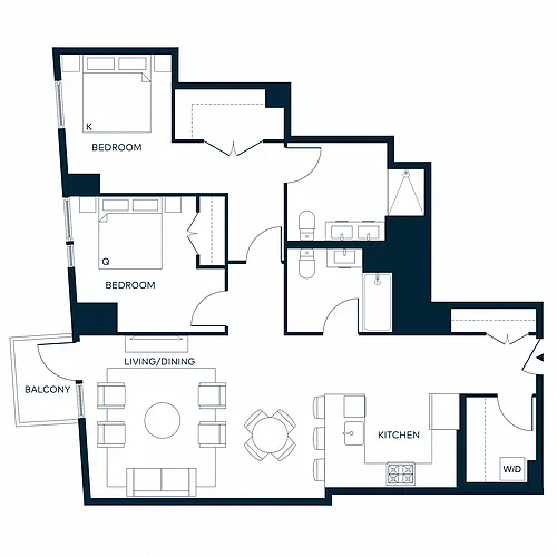 Floor plan B12