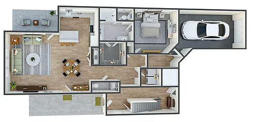 Floor plan Thistle
