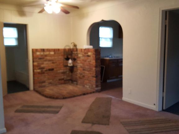 brick accent wall