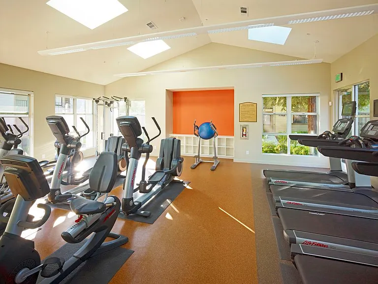 Fitness center with cardio equipment