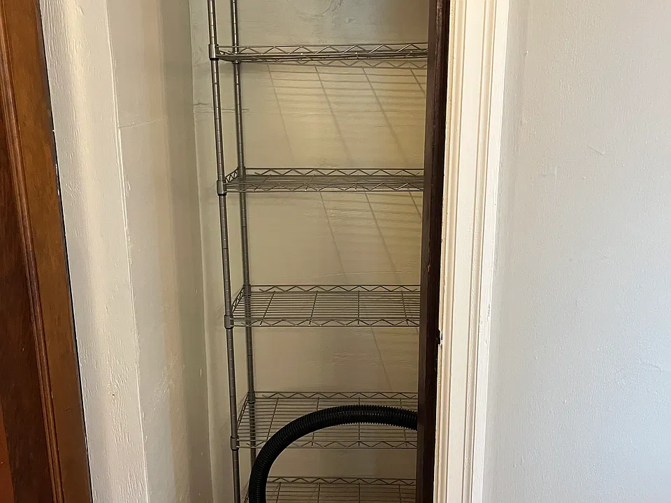 Pantry. Shelves and vacuum included.