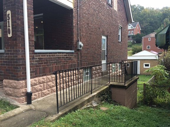 New cast irone railing