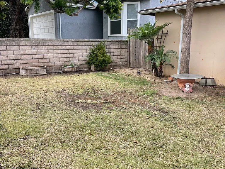 Landscaping work still ongoing