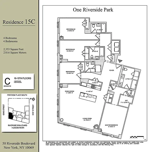 50 Riverside Blvd #15C Photo 1