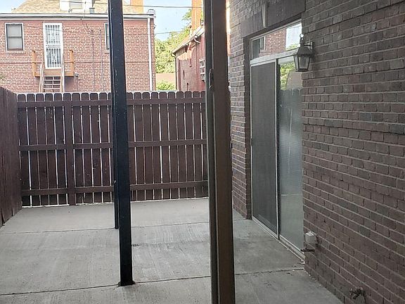 Large fenced Patio