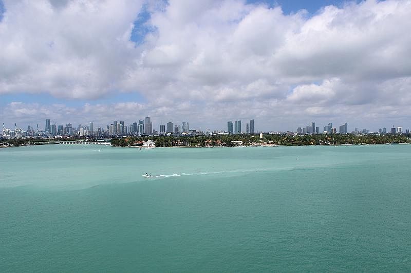 View of Star Island and Biscayne Bay