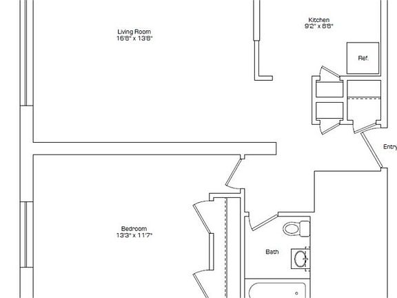 1bd1ba-637sqft floor plan
