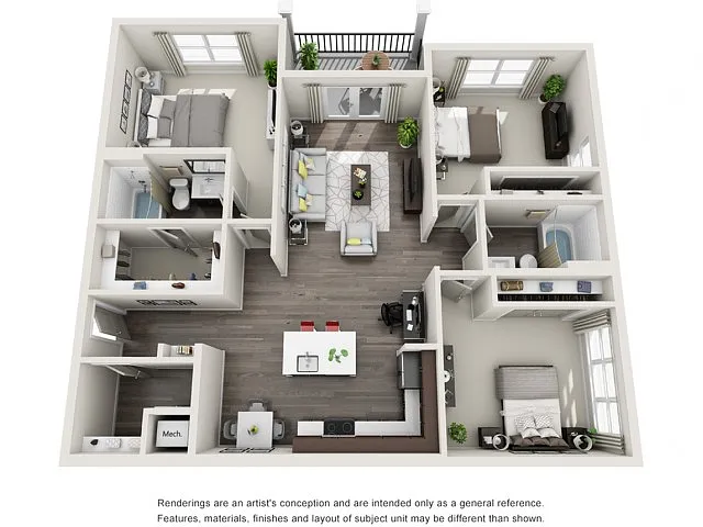 Floor plan C1