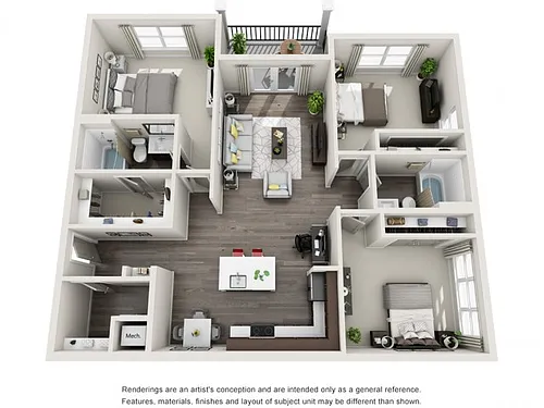 Floor plan C1
