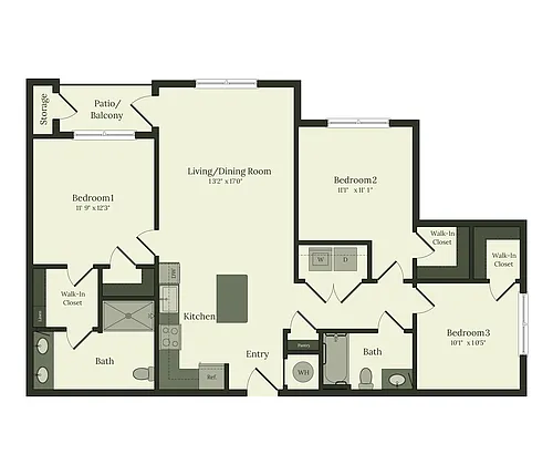 Floor plan C1 - Space Coast