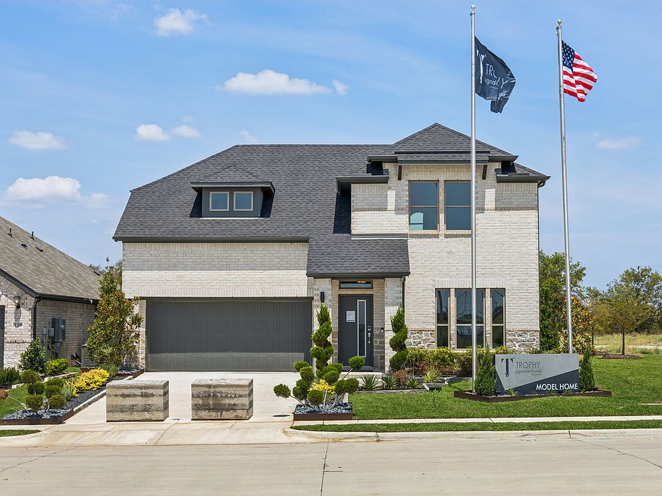 Stratton Place Stanley II Model Home in Greenville TX by Trophy Signature Homes