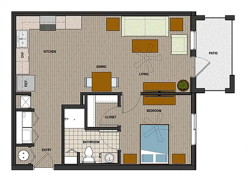 Floor plan Coral Shore
