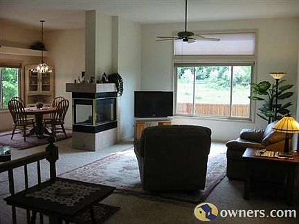 living room and dining room