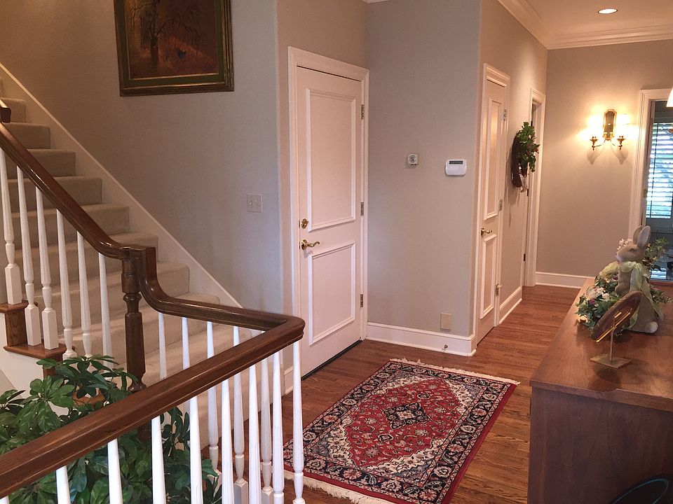 Hall to Garage & Upstairs