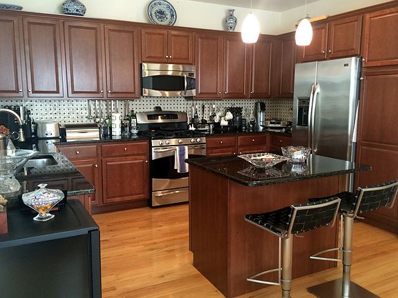 Kitchen with hardwood floors