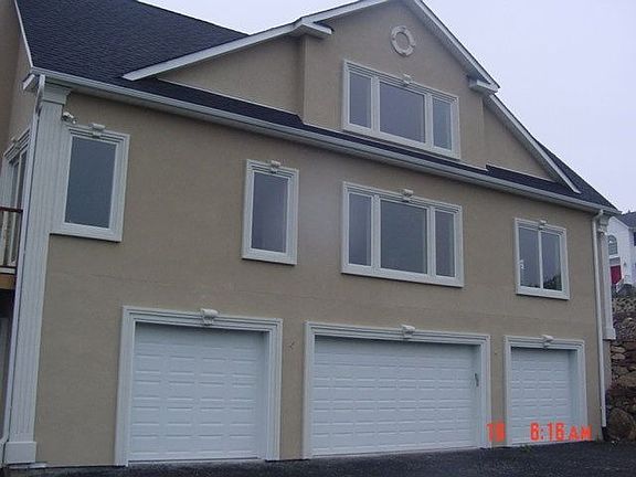 West side - 4 car garage