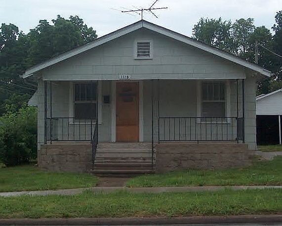 Front View with Covered Porch