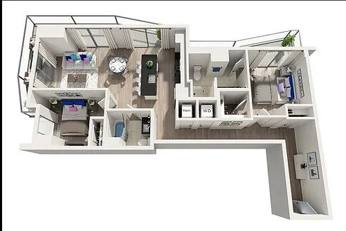 Floor plan B3