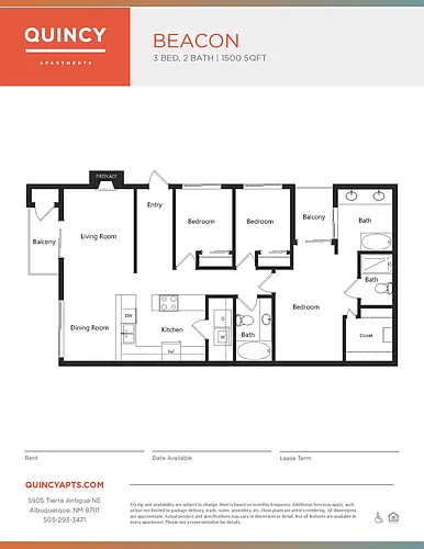 Floor plan BEACON