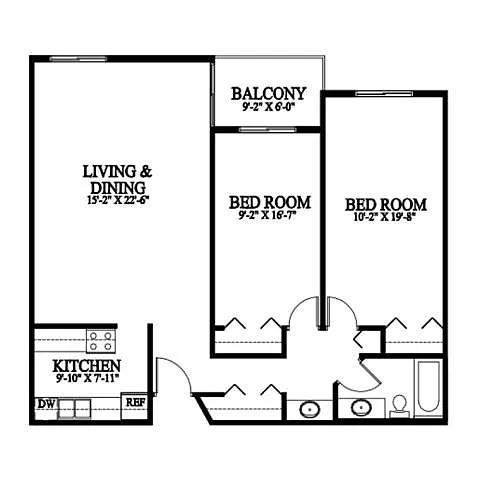 Floor plan B4