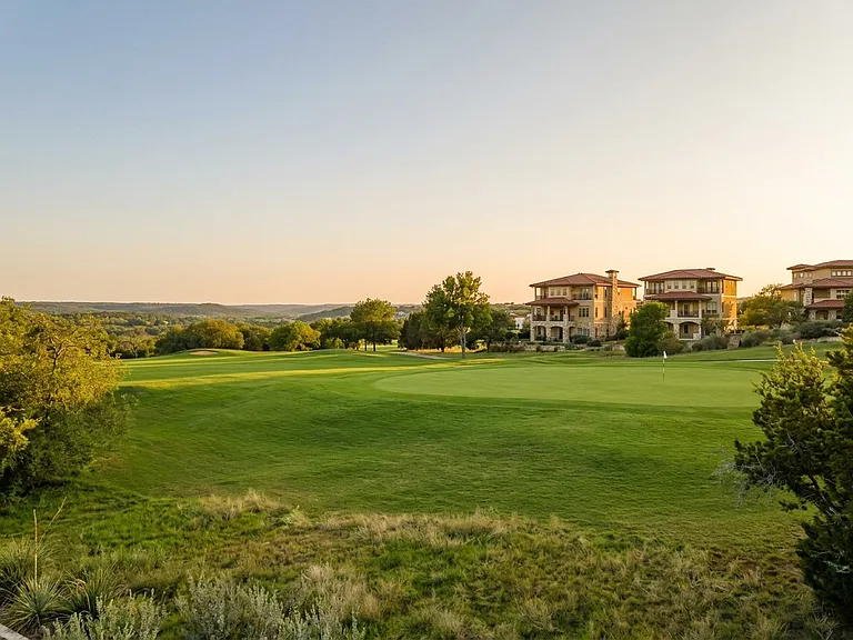 Golf Course View from Balcony.