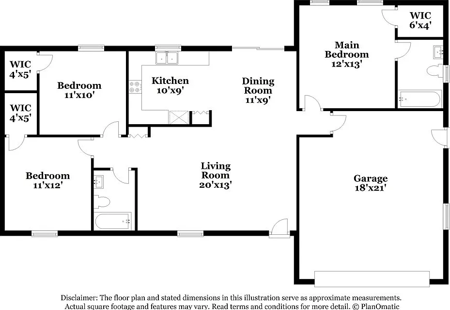 3 bed, 2.0 bath, 1135 sqft, $1,810 — Photo 2