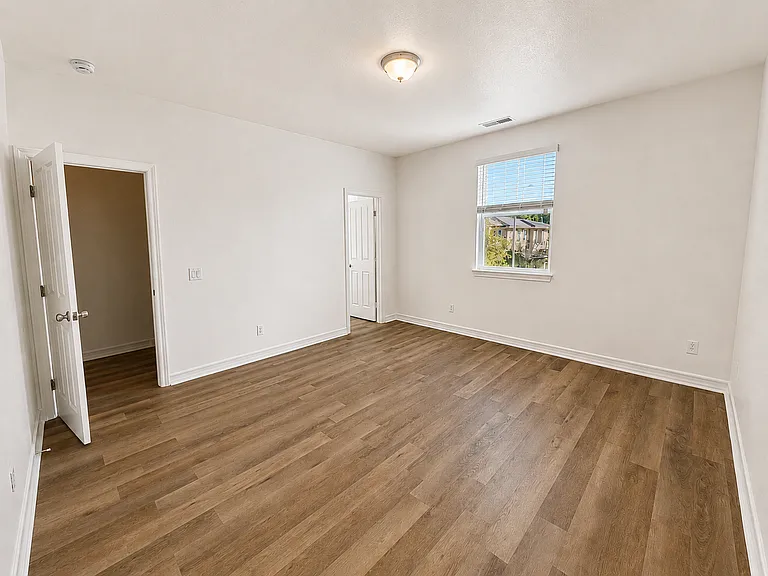 Upstairs bedroom 1 with walk-in closet