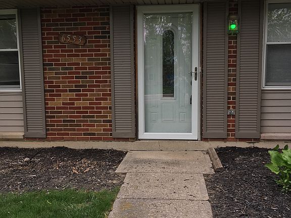 Leaded Glass and Storm Door