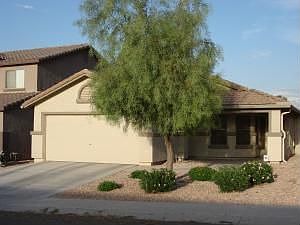 Front View with Mature Desert Landscaping