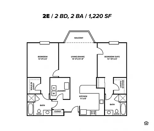 Floor plan 2E