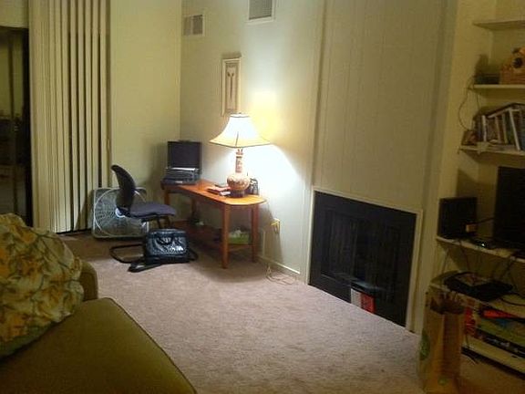 Living Room Large Enough for Desk