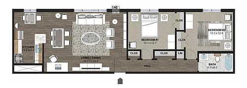 Floor plan The Emerald