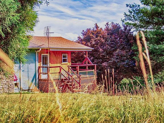 View from front of house