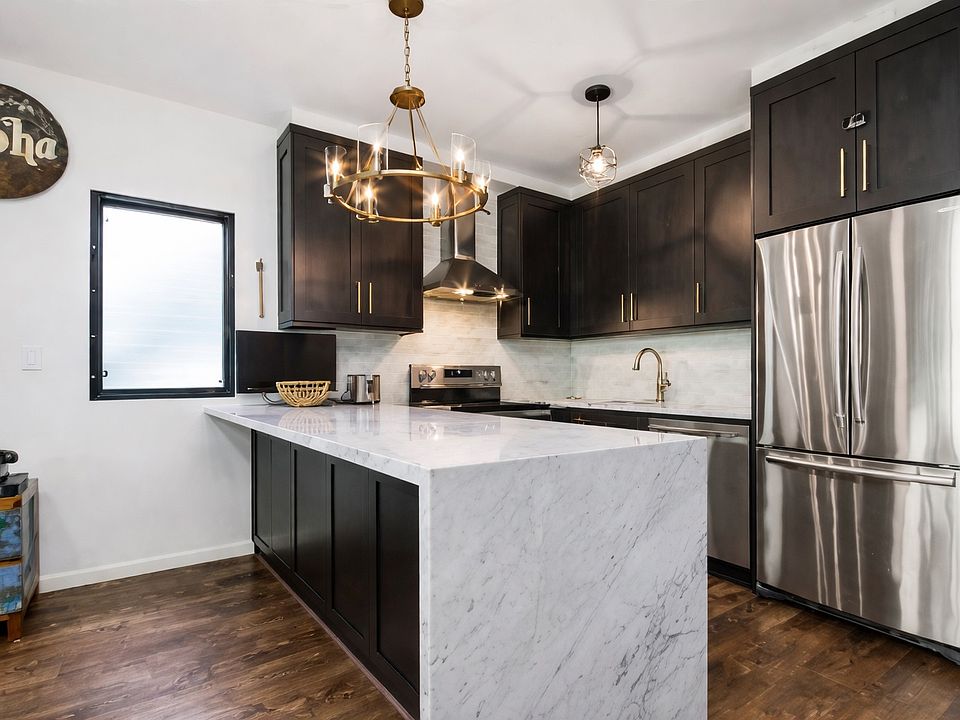 Upgraded kitchen and appliances.