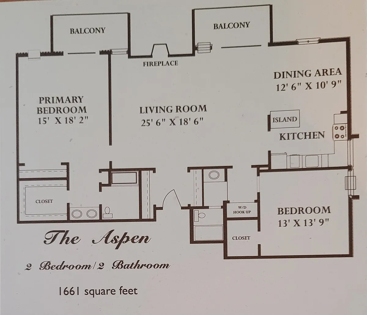 Floor plan Aspen
