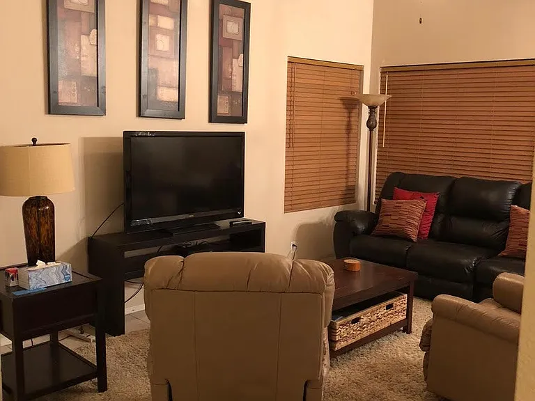 Living room.