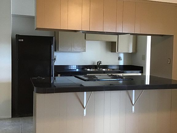 Kitchen with granite counter tops