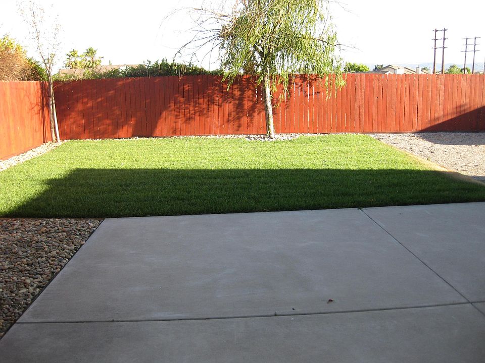 Large Back yard with no neighbors in back. 
