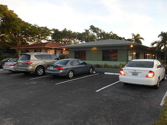 Parking Lot and Front