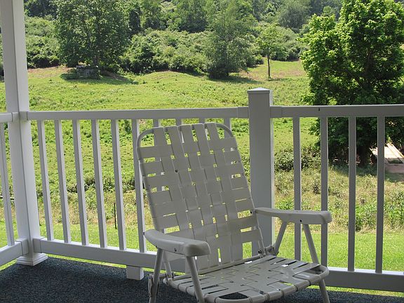 View from back porch.