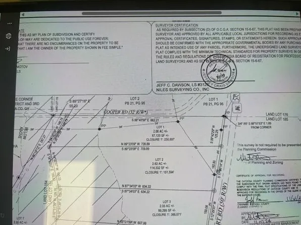 Lots 1 & 2 Stewart Rd, Tunnel Hill, GA 30755