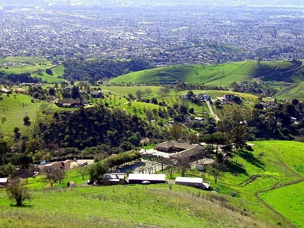 View from top of Property