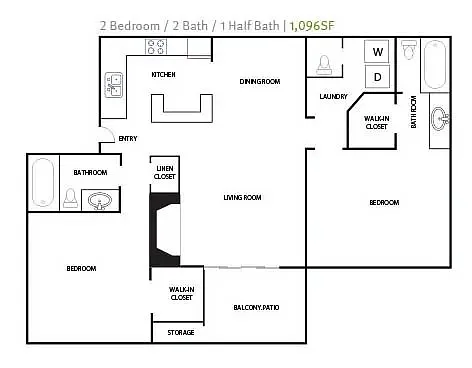 Floor plan B2