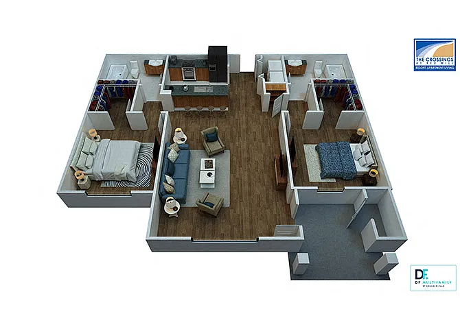 Floor plan The Catamaran