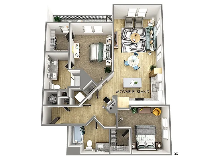 Floor plan White Oak