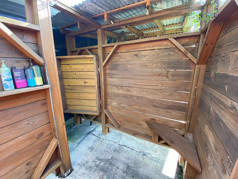 Outdoor shower