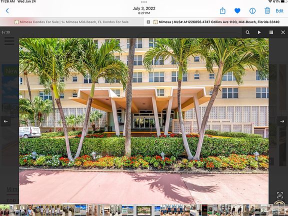 2nd image of 4747 Collins Ave APT 1003