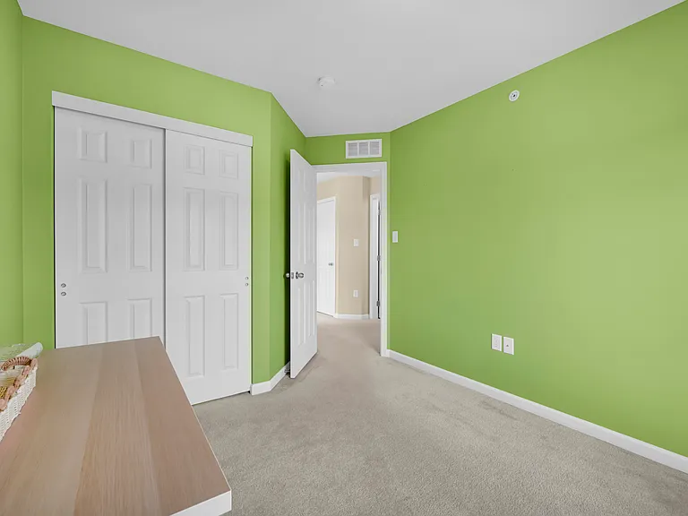 Second Upstairs Bedroom - opposite view towards hallway